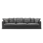 Upholstery For Le Grand Air 5 Seater Sofa Linen, Carbon Dust