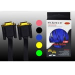 Trade Shop - Cable Video Vga Male - Male 1.5m Ecran Tft Moniteur Maxtech Vga-va1.5m