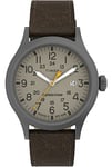 Timex Expedition Scout Men's 40mm Leather Strap Watch TW4B23100