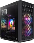 PC Gamer Fixe,Ordinateur Gaming, Core i5-9400F jusqu'à 4.1GHz, Radeon RX 580 8Go GDDR5, RAM 16Go, SSD 512Go, WiFi 600M, BT 5.0, Ventilateur RVB x 2, W11H64.[V131]