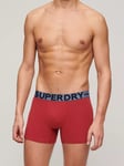 Superdry Organic Cotton Blend Boxers, Pack of 3