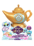 Magic Mixies Blue Magic Genie Lamp with Interactive 8 inch Plush Toy, 60+ Sounds