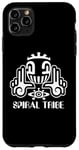 Coque pour iPhone 11 Pro Max Spiral Tribe | Techno Hardstyle Gabber Tekno 23