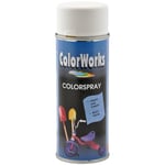 COLORWORKS SPRAYMALING HVIT HALVBL.