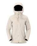 Norröna Women Lofoten Gore-Tex Insulated Jacket Oatmeal - 1st. kvar  - Alpingaraget