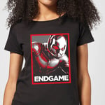 Avengers Endgame Ant-Man Poster Women's T-Shirt - Black - 3XL