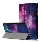 Xuanbeier Housse Ultra Mince Étui pour Samsung Tab S6 Lite 10.4 Pouces P610/P615 Tablette 2020 Coque de Protection avec Fonction Debout Fonction Support et Réveil/Sommeil Automatique,Nébuleuse