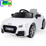 Voiture Audi TTRS Electrique pour Enfants 12V Max. 5 Km/h Double Porte avec Télé