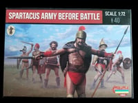 1 grappe de figurines au 1/72. STRELETS M110, L'Armée de Spartacus av. bataille.