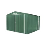 Garage Voiture Metallique Gardiun Nonrfolk   16 m2 Exterieur 420x380x232 cm