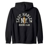 East Harlem New York City Boxing Club - Vintage Boxing Zip Hoodie