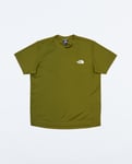 THE NORTH FACE M REAXION RED BOX TEE FOREST OLIVE Herr FOREST OLIVE