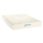 Vente-unique.com Matelas de relaxation 140 x 200 cm mémoire de forme ép.20cm - POSEIDON de DREAMEA