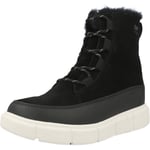 Sorel Explorer III Lace  Y Black/Sea Salt Suede Ankle Boots