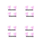 18 x PINK REPLACEMENT SPARE IN EAR EARPHONE HEADPHONE EARBUDS TIPS GELS RUBBER