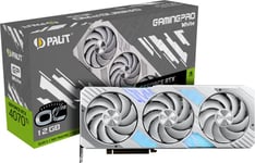 Palit GeForce RTX 4070 Ti GamingPro 12GB OC - White (Fyndvara - Klass 3)