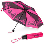 Barbie Umbrella for Women Teens Kids - Folding Telescopic Umbrella Lightweight Travel School Work - Gifts for Her