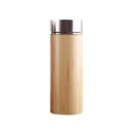 baomay Natural Bamboo Thermos Cup Stainless Steel Bottle Vacuum Flasks Thermoses 12hours tea cup
