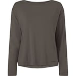 Calvin Klein Core Plus Modal Coord Top Grå modal Small Dame