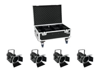 Set 4x LED THA-60PC + Case