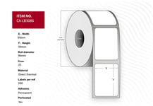 Capture merkelapper - 6000 etikett(er) - 99 x 99 mm