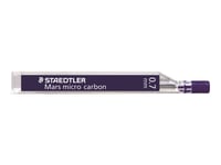 Staedtler Mars Micro Carbon - Blyertspenna - 2B - 0.7 Mm (Paket Om 12) - För P/N: 760 07, 775 07, 779 07-2, 779 07-3, 779 07-9