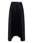 Slftina Long Plisse Skirt B Black Selected Femme