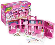 CRAYOLA Washimals Pets - Super Salon Playset | Includes Washable Marker Pens, Stickers, Clothes, Perfumes & More! | Ideal for Kids Aged 3+