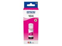 Epson EcoTank 104 - magenta - original - blekkbeholder