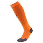 Puma LIGA Socks, Unisex Socks, Orange (Golden Poppy/Puma Black), 6-8 UK (Manufcturer Size -3)