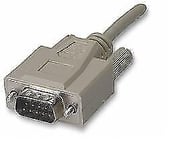 Cable Company Serial Cable DB9M DB9F câble parallèle Gris 10 m