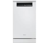 HAIER I Pro XF1C3TB1FW-80 Slimline WiFi-enabled Dishwasher - White, White