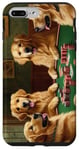 iPhone 7 Plus/8 Plus Dogs Playing Poker Dog Golden Retriever Retrievers Card Case