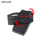 Nouveau Go Pro SJ4000 Accessoires 360 Degrés Rotary Dos Chapeau Clip Rapide support de Fixation Pour GoPro Hero 2 3 3 + 4 SJ4000/6000