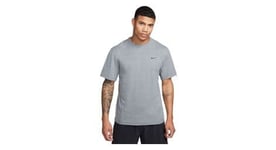 Maillot manches courtes nike dri fit uv hyverse gris