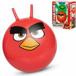 Angry Birds Large Space Hopper 60cm| Free Foot pump Garden Toy Game