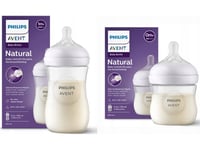 Avent Scy903/01+Scy900/01 Flaska 260Ml+ Flaska 125Ml Responsive Natural