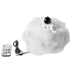 Led Colorful Clouds Astronaut Lamp Astronaut Night Light Children'S Nigh GFL