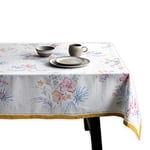 Maison d' Hermine Paradise Island Nappe 100% Coton pour Cuisine, Salle à Manger, décoration de Table, fête, Mariage, fête mères, Printemps/été (Rectangle, 140cm x 180cm)