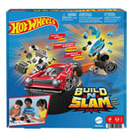 Mattel Games Jeu L’As de l’Assemblage avec Voitures Hot Wheels à Assembler, 1 à 3 Joueurs, Jeu pour Toute la Famille, Dès 5 Ans, HLX91