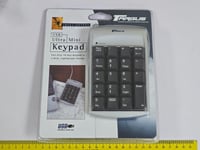 USB 19 KEY NUMERIC KEYPAD SLIM PORTABLE LAPTOP  BRAND NEW SEALED Targus FULL KEY