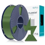 SUNLU Filament PLA Haute Vitesse1.75 mm, Filament PLA pour Imprimante 3D rapide, Conçu pour l'impression à Grande Vitesse, HS-PLA Filament, Précision Dimensionnelle +/- 0.02 mm, 1KG Vert Olive