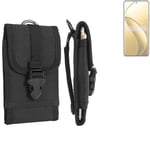 For Realme 12 Pro+ Belt bag outdoor pouch Holster case protection sleeve