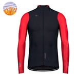 Veste De Cyclisme En Polaire Pour Homme,Vêtements De Vélo Chauds,Maillot D'hiver Long,Sourire,Extérieur-5 ¿,Xtriat,2023