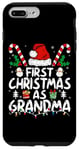 iPhone 7 Plus/8 Plus First Christmas As Grandma Family Matching New Grandmother Case