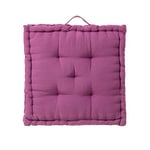 LOLAhome Coussin de Sol Moderne Lilas Coton/Polyester pour Chambre 45 x 45 cm France