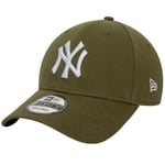 casquettes Homme, New Era Ess 9FORTY The League New York Yankees Cap, Vert