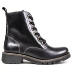 Fly London Womens Ragi Boots - Black Leather - Size UK 4