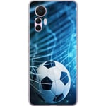 Xiaomi 12 Lite Transparent Mobilskal Fotboll