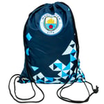 Manchester City FC Particle dragsnöre väska One Size Blå/Vit/ Blue/White/Yellow One Size